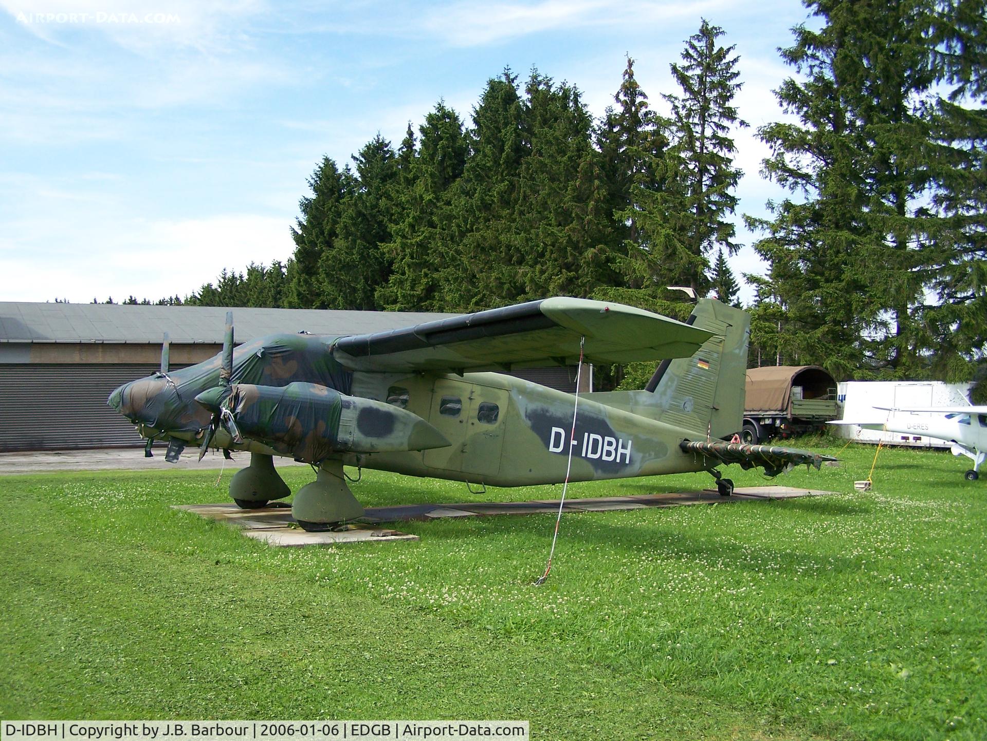 D-IDBH, Dornier Do-28D-2 Skyservant C/N 4167, Breitsched Airfield, Germany. Do.28.  I love these old birds. I would love to see more of them flying.