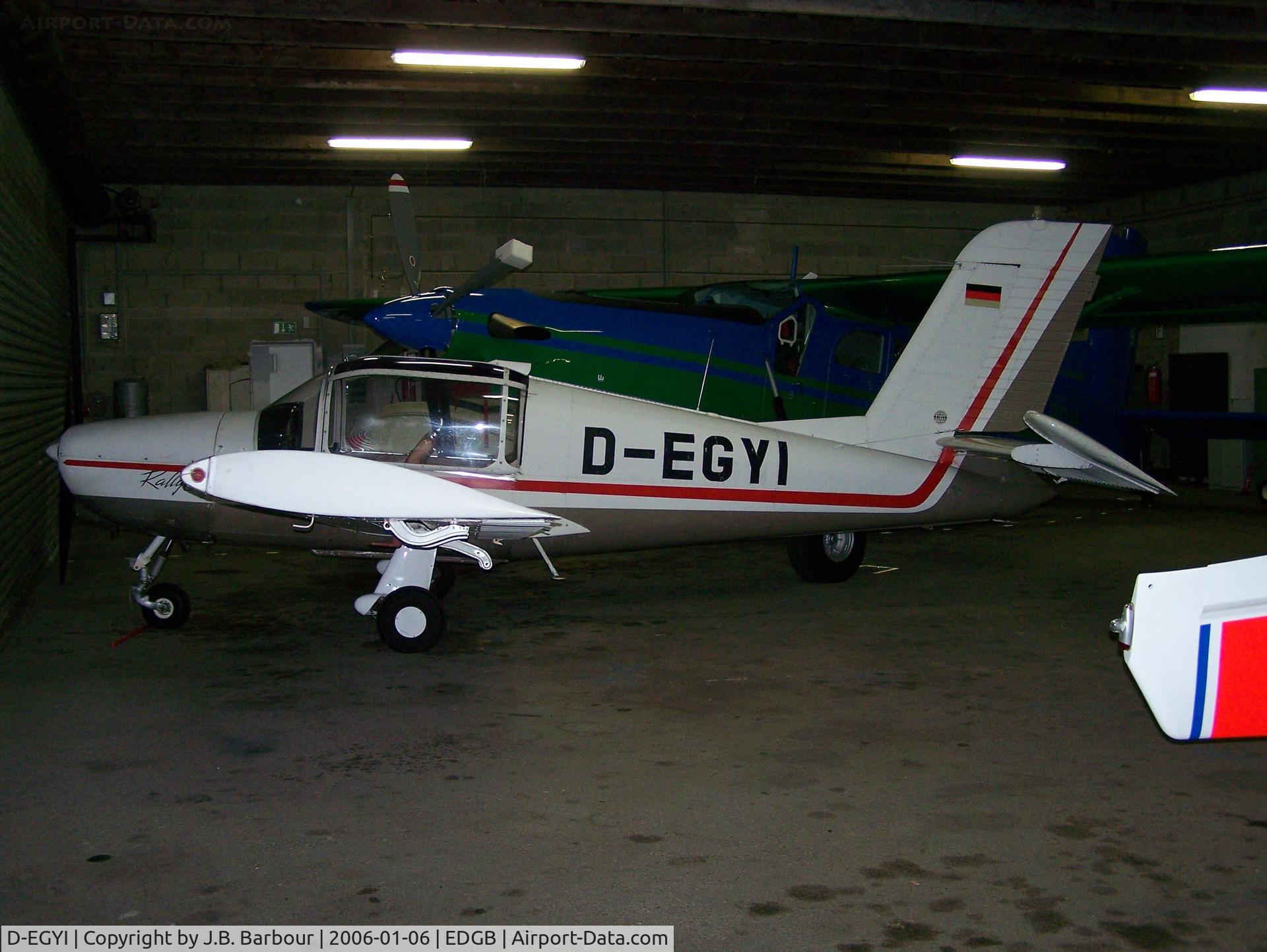 D-EGYI, Socata Rallye 100 STD C/N 2956, Breitsched Airfield, Germany.  Love the Socata's no matter what year.
