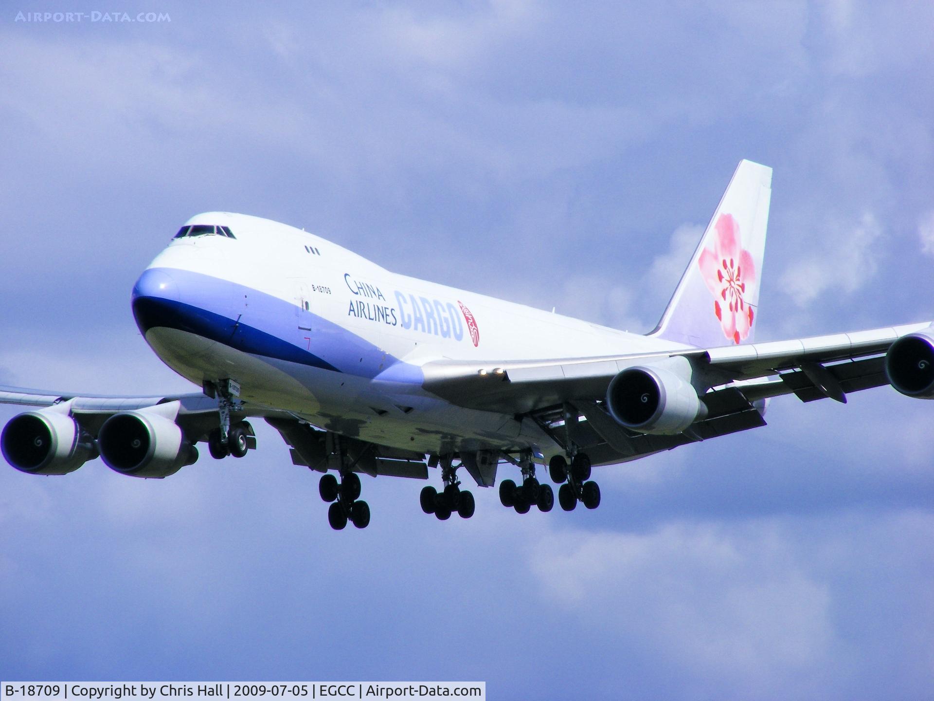 B-18709, 2002 Boeing 747-409F/SCD C/N 30766, China Airlines Cargo