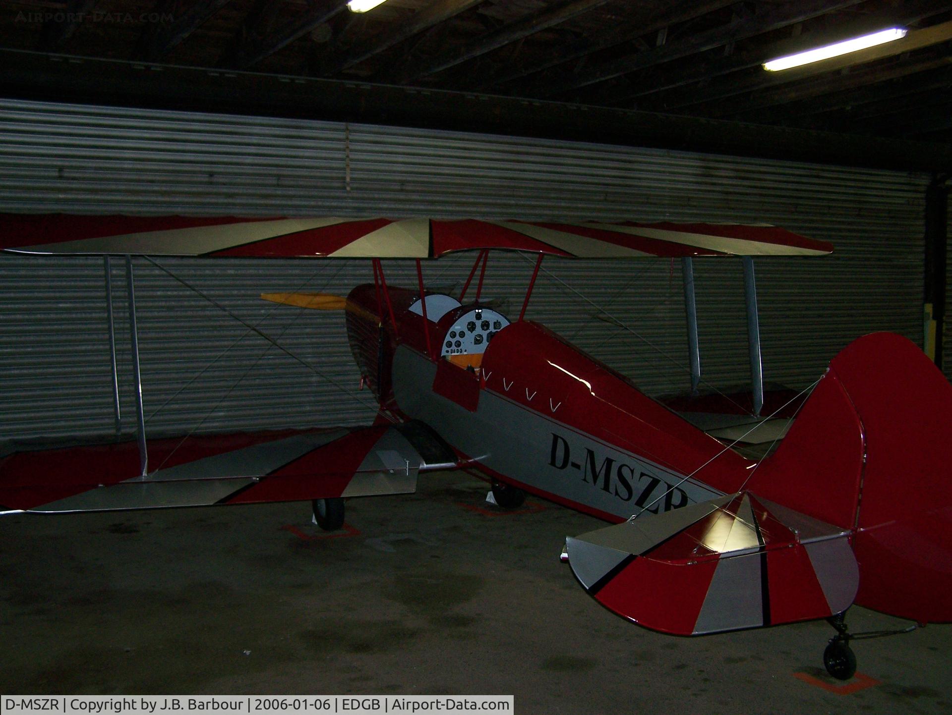 D-MSZR, Platzer Kiebitz C/N 291, Breitsched Airfield, Germany.