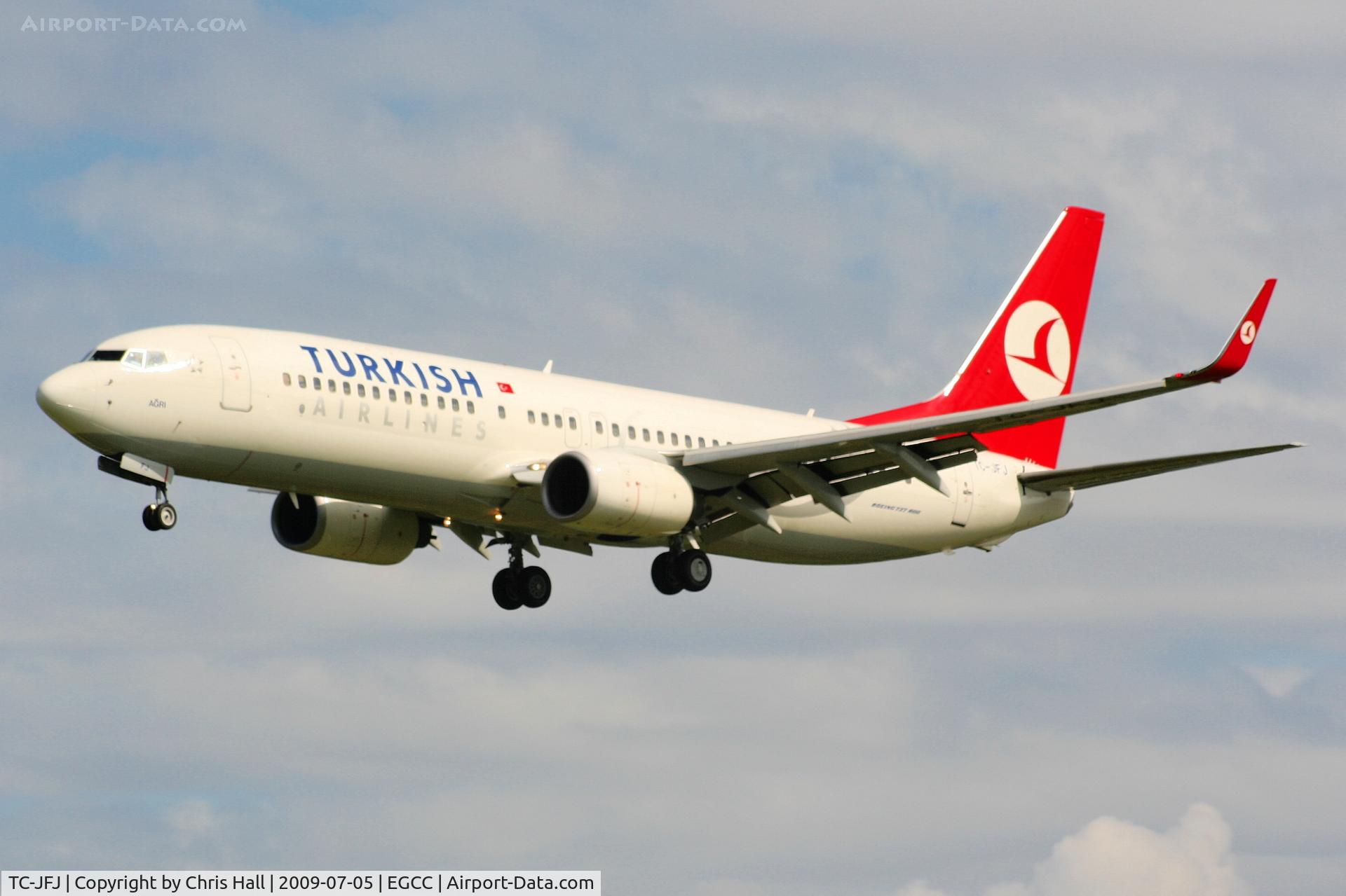 TC-JFJ, 1999 Boeing 737-8F2 C/N 29772, Turkish Airlines Boeing 737-8F2