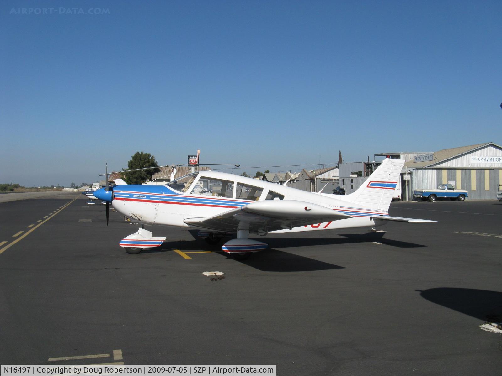 N16497, 1973 Piper PA-28-235 Cherokee Charger C/N 28-7310101, 1973 Piper PA-28-235 CHEROKEE CHARGER, Lycoming O-540-B4B5 235 Hp