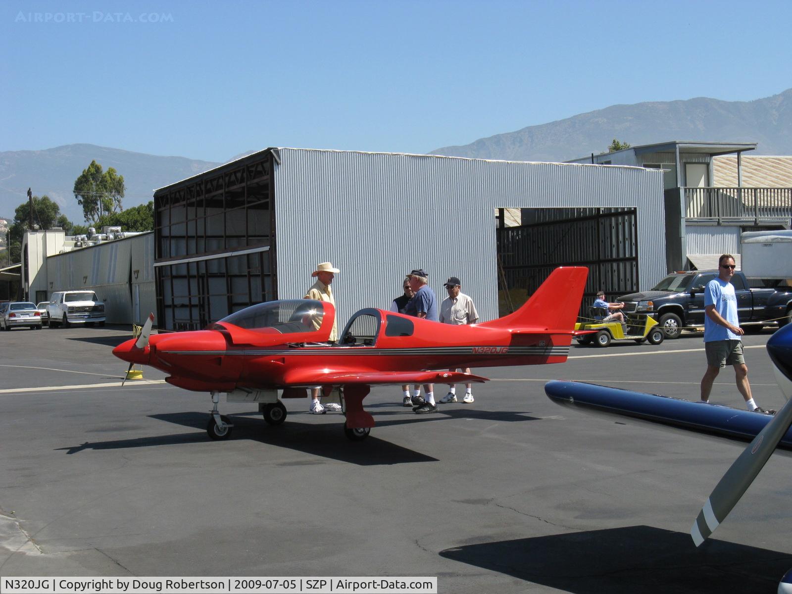 N320JG, 1990 Lancair 235 C/N 133, 1990 Gates LANCAIR 235, Lycoming O-320-D 160 Hp, retractible gear sleek speedster