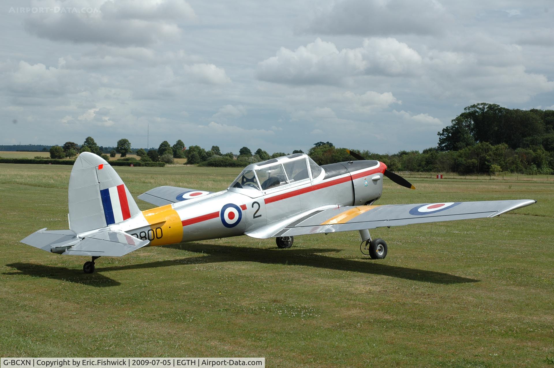 G-BCXN, 1952 De Havilland DHC-1 Chipmunk T.10 C/N C1/0692, 2. WP800 at the Shuttleworth Military Pagent air Display July 09