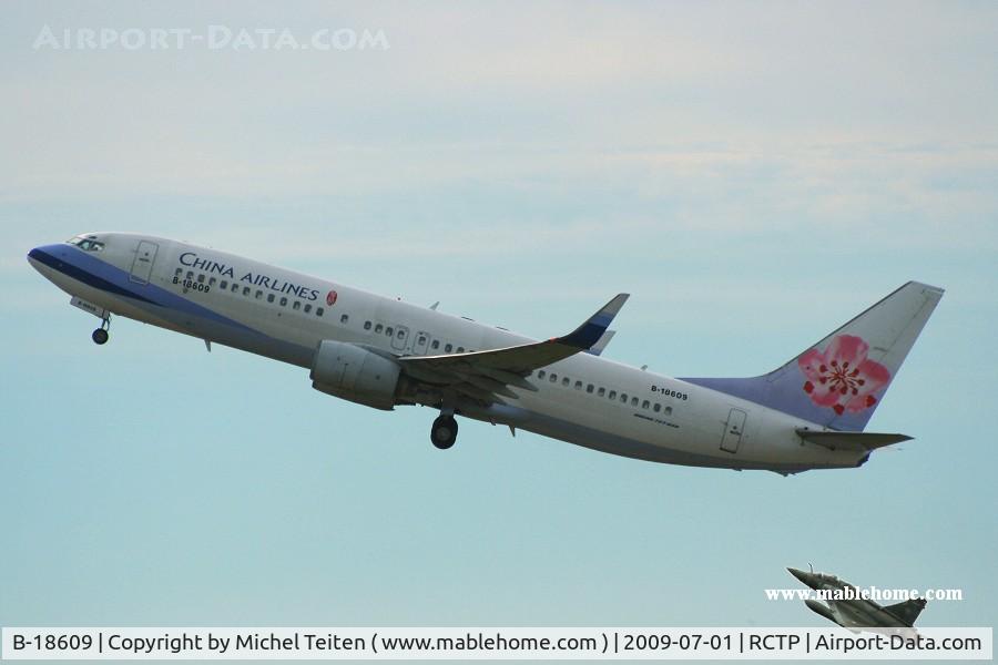 B-18609, Boeing 737-809 C/N 28407, China Airlines