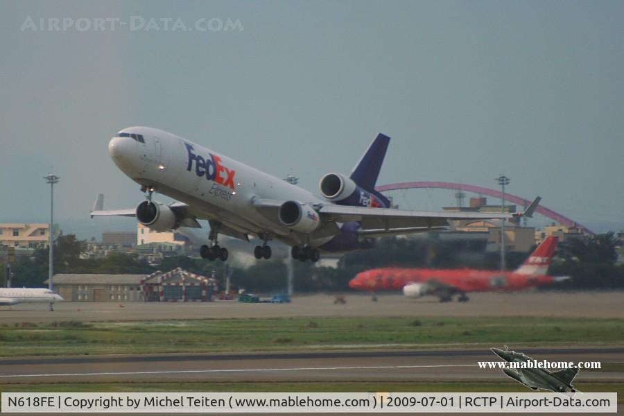 N618FE, 1996 McDonnell Douglas MD-11F C/N 48754, Fedex