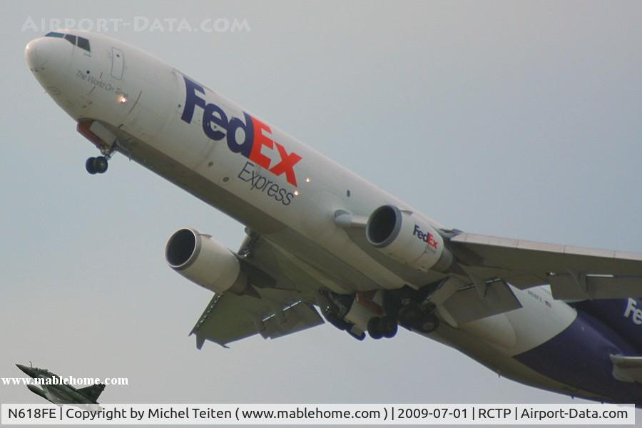 N618FE, 1996 McDonnell Douglas MD-11F C/N 48754, Fedex