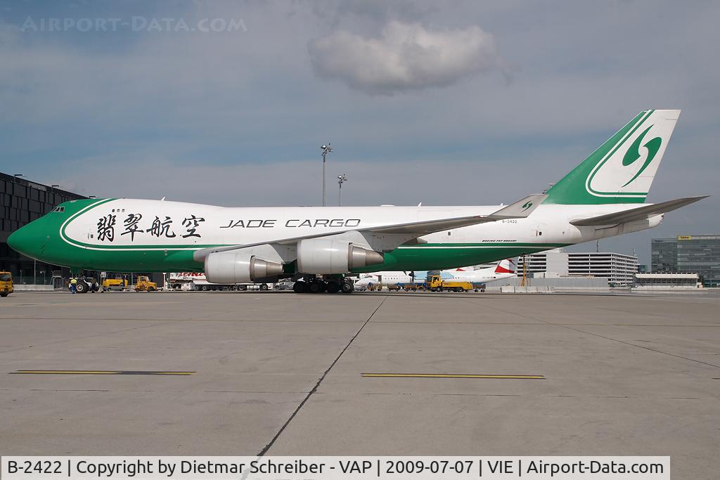 B-2422, 2007 Boeing 747-4EVF/ER/SCD C/N 35173, Jade Cargo Boeing 747-400