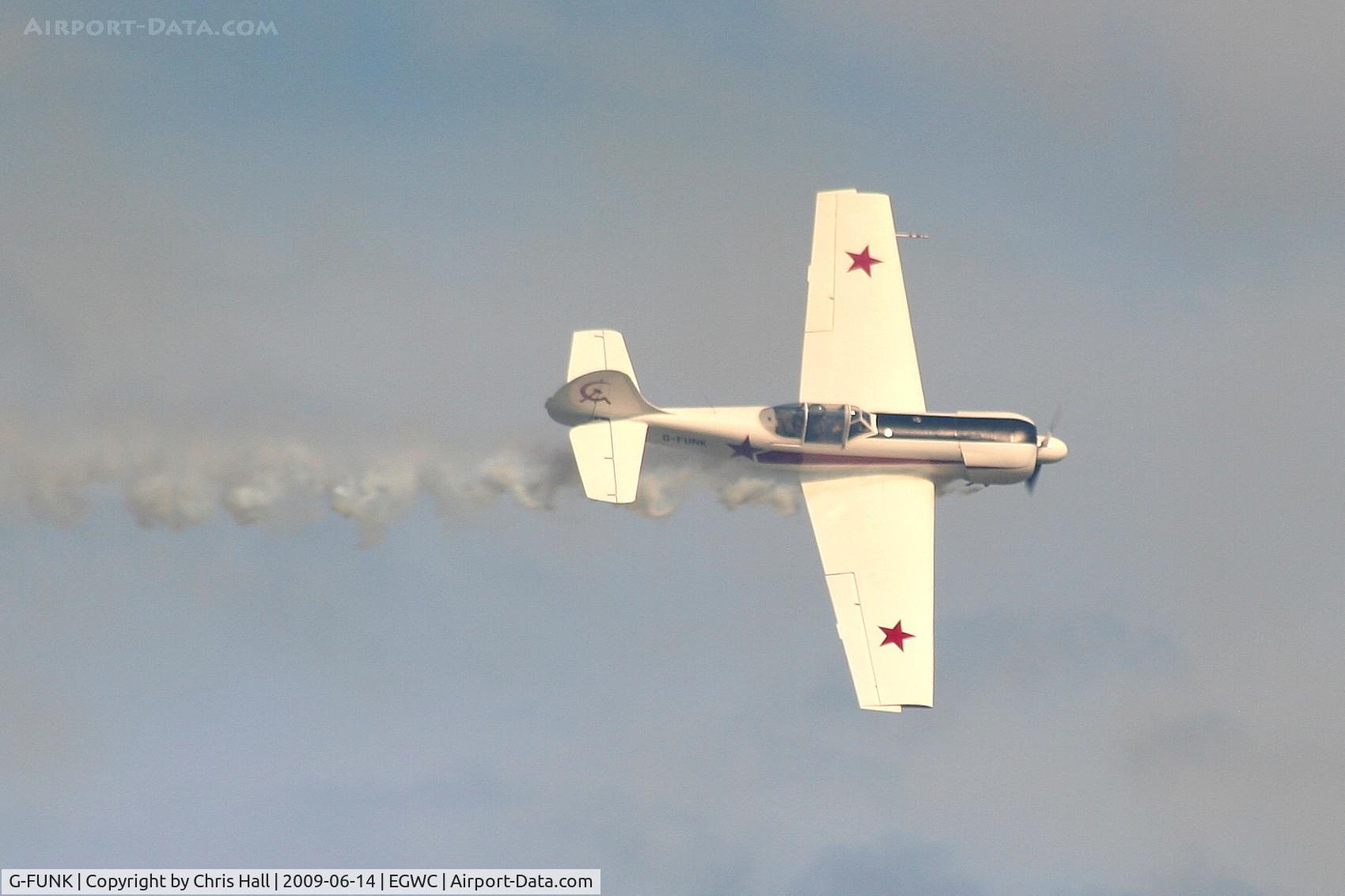 G-FUNK, 1985 Yakovlev Yak-50 C/N 852908, Aerostars display team at Cosford Airshow