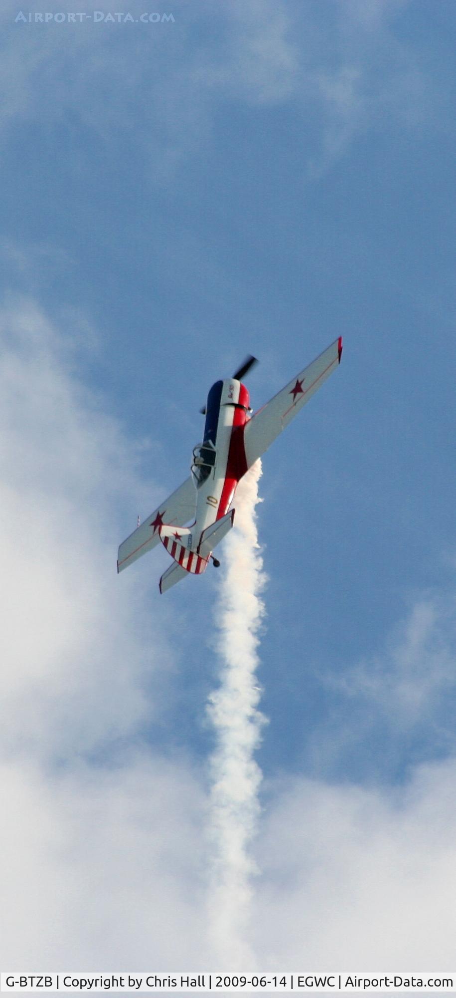 G-BTZB, 1980 Yakovlev Yak-50 C/N 801810, Aerostars display team at Cosford Airshow