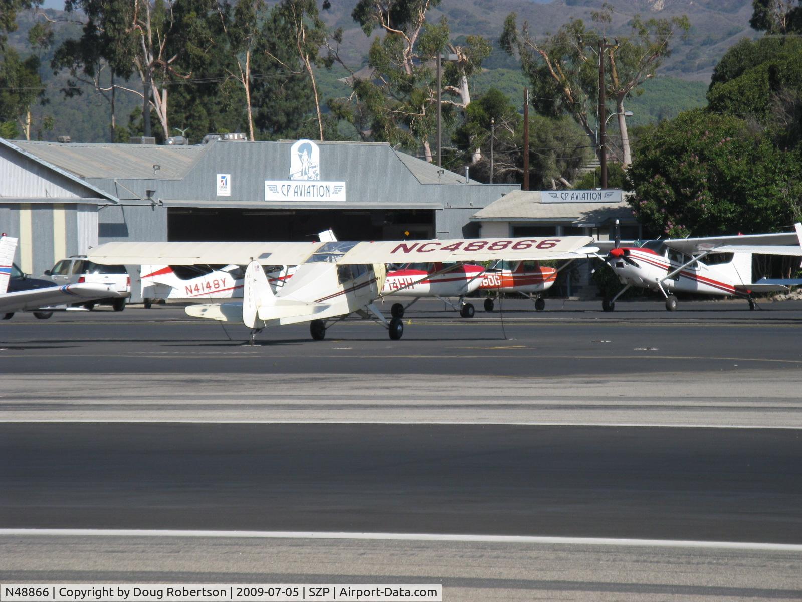 N48866, 1942 Taylorcraft DCO-65 C/N 4413, 1942 Taylorcraft DCO-65, Continental A&C65 65 Hp