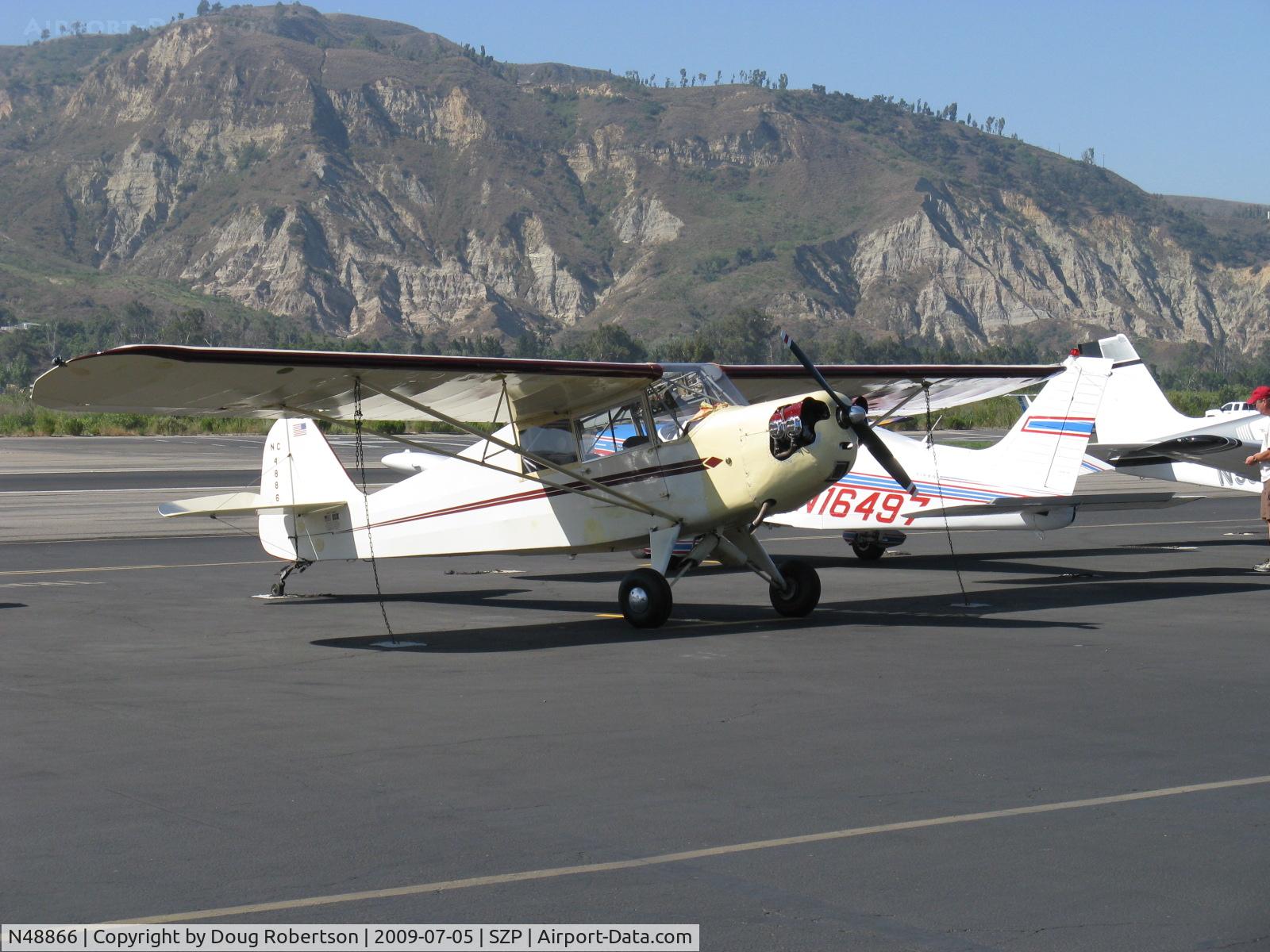 N48866, 1942 Taylorcraft DCO-65 C/N 4413, 1942 Taylorcraft DCO-65, Continental A&C65 65 Hp