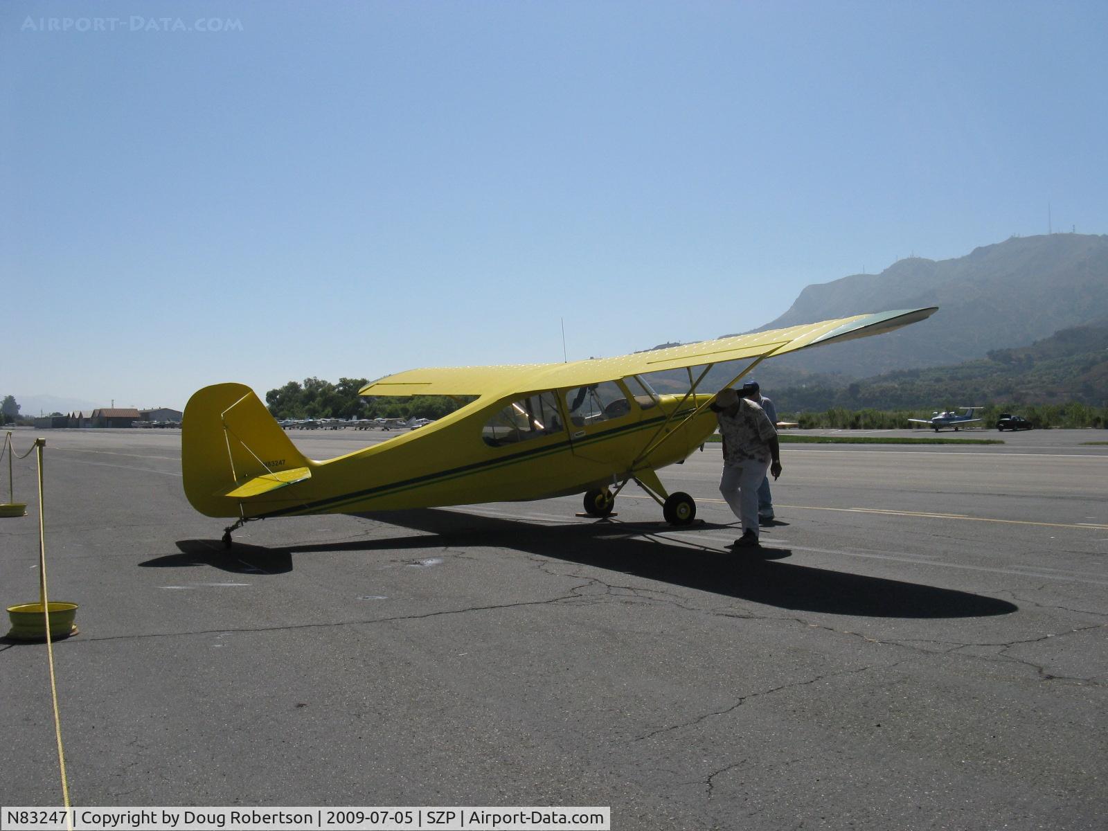 N83247, 1946 Aeronca 7AC Champion C/N 7AC-1911, 1946 Aeronca 7AC CHAMPION, Continental A&C65 65 Hp