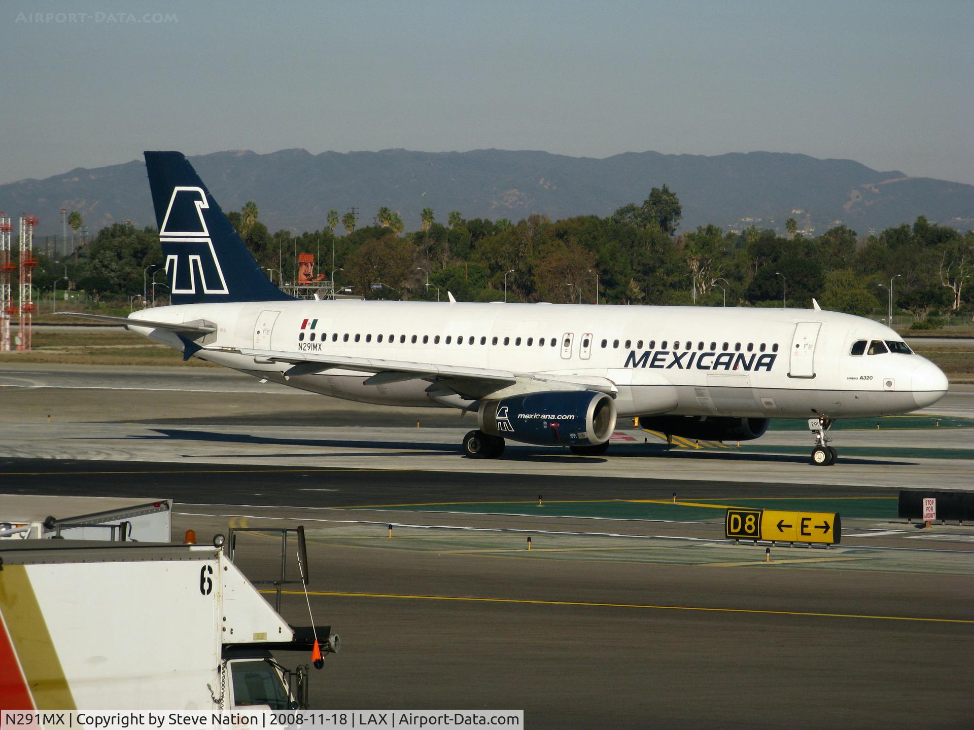 N291MX, 1992 Airbus A320-231 C/N 291, Mexicana 1992 Airbus A320-231