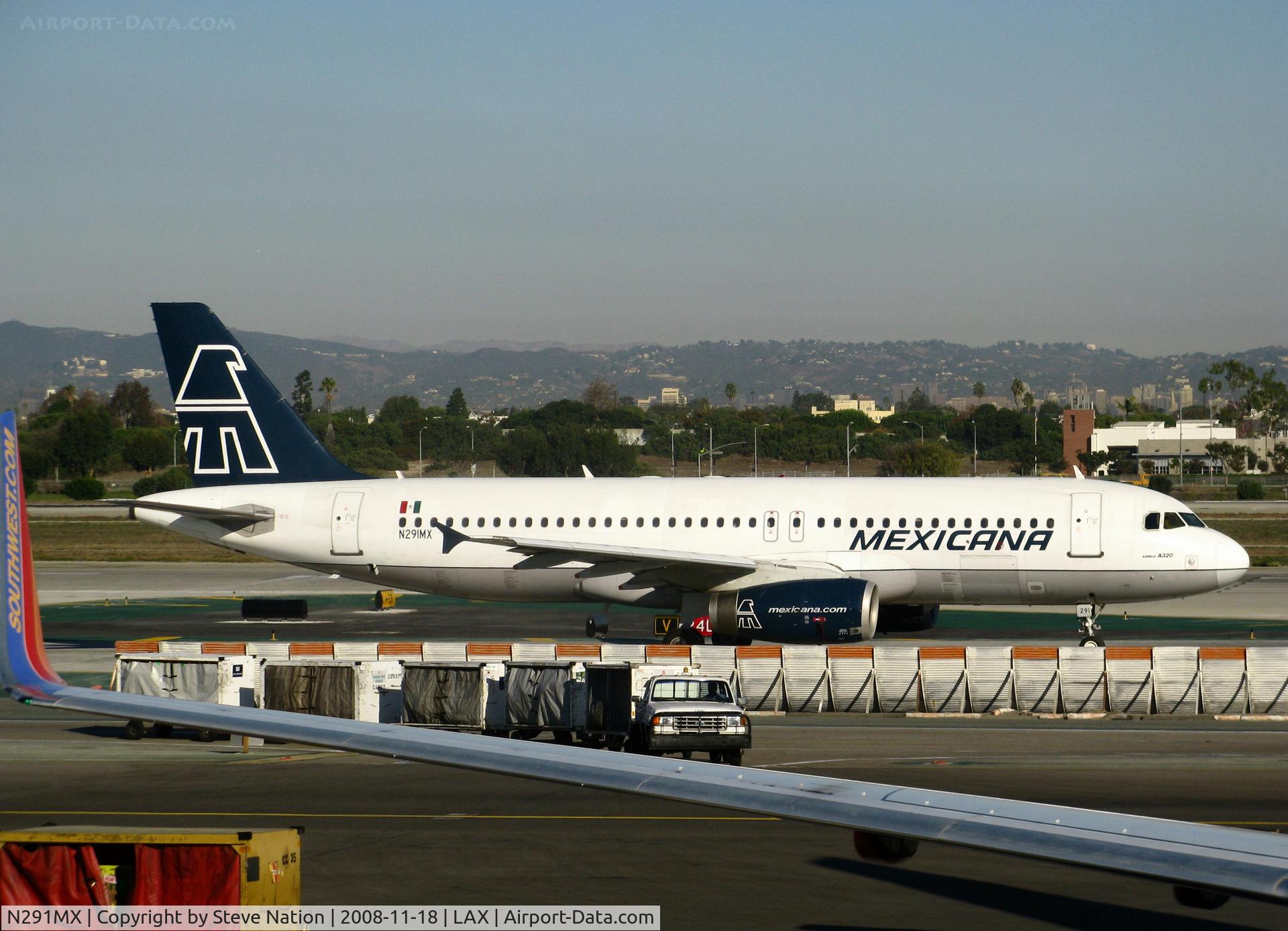 N291MX, 1992 Airbus A320-231 C/N 291, Mexicana 1992 Airbus A320-231