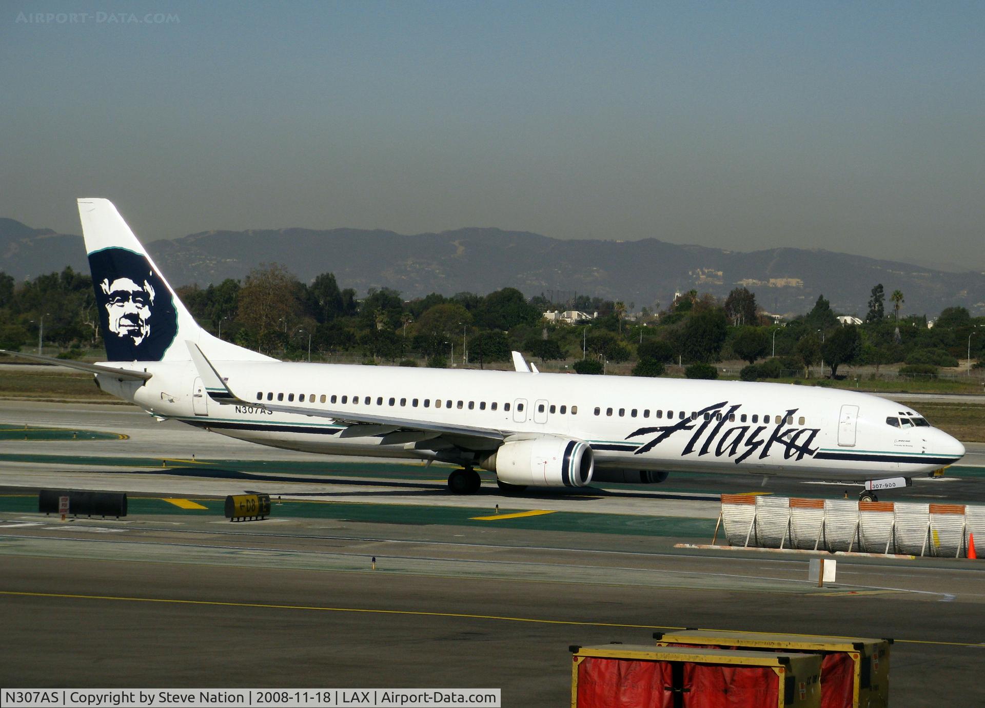 N307AS, 2001 Boeing 737-990 C/N 30015, Alaska 2001 Boeing 737-990