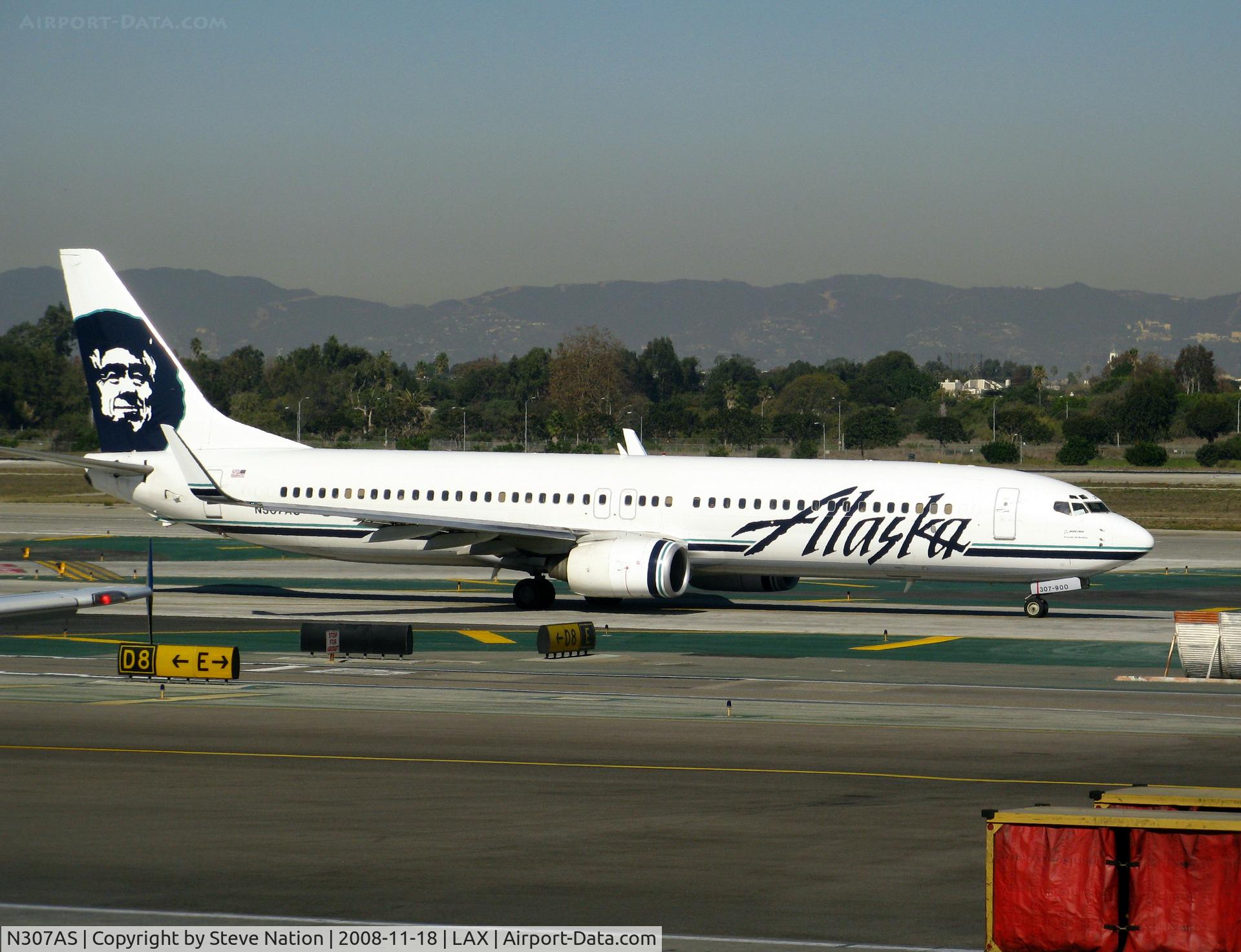 N307AS, 2001 Boeing 737-990 C/N 30015, Alaska 2001 Boeing 737-990