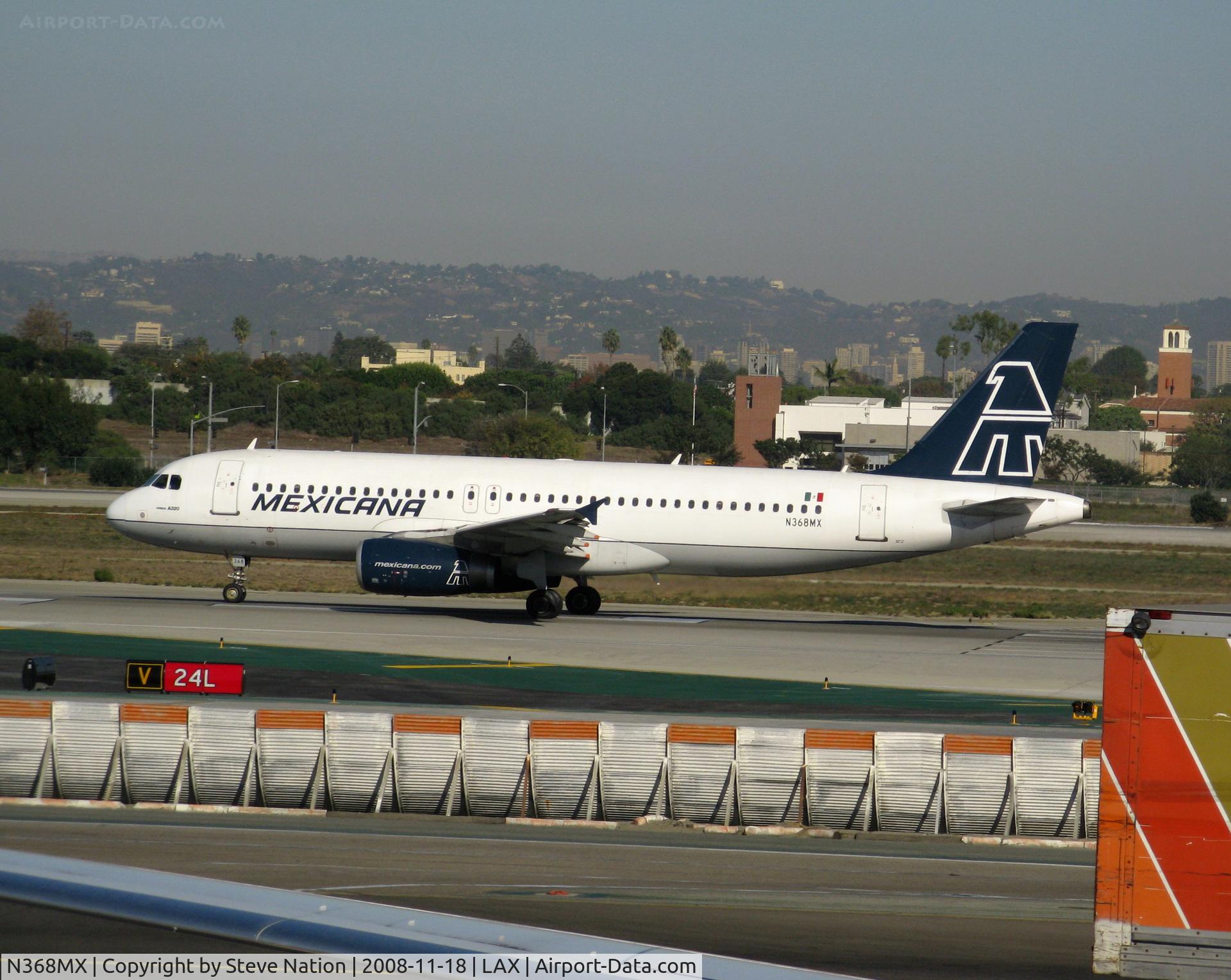 N368MX, 1992 Airbus A320-231 C/N 368, Mexicana 1992 Airbus A320-231