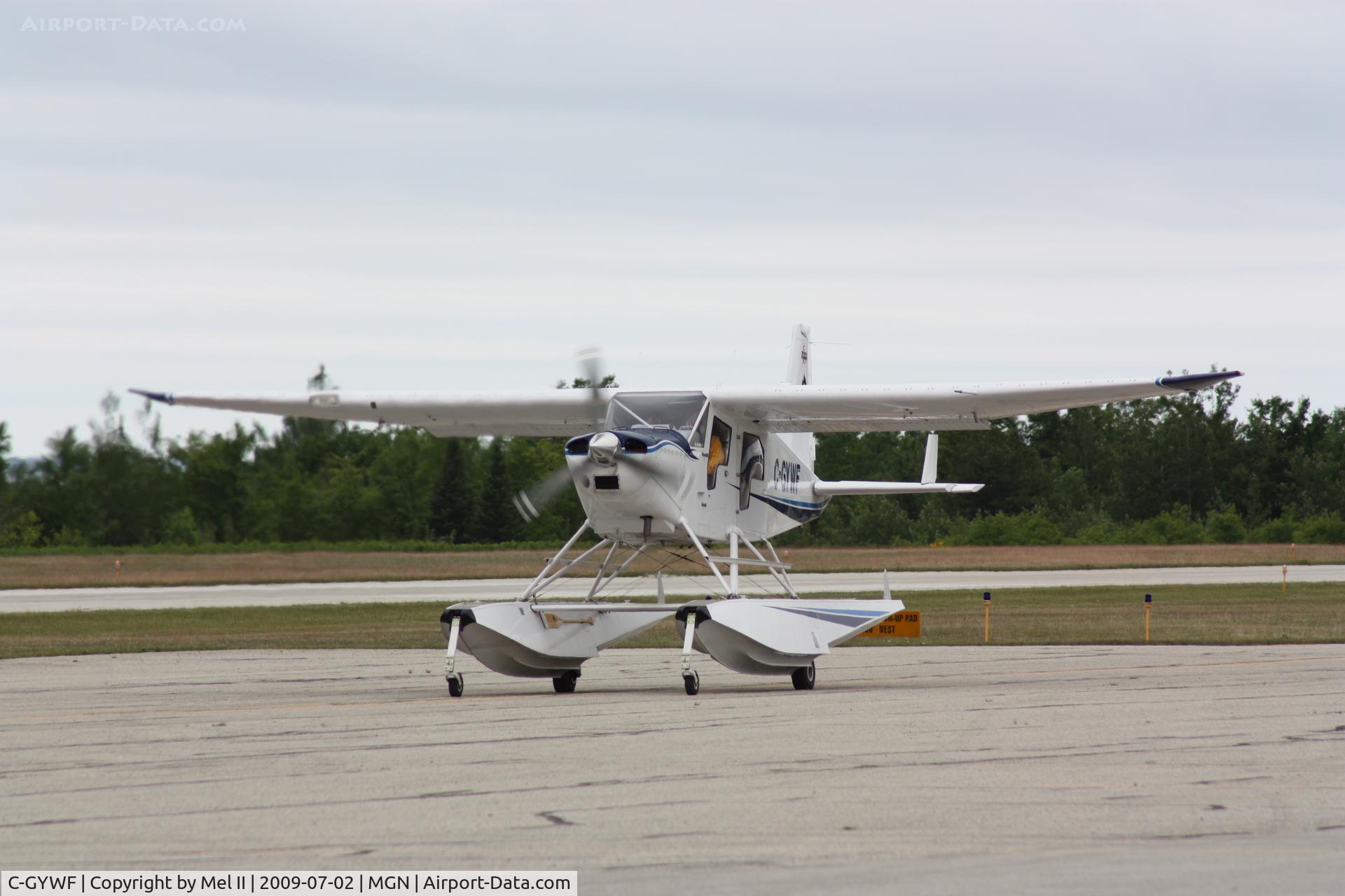 C-GYWF, 2003 Found FBA-2C1 C/N 40, Taxi For Departure RWY 28