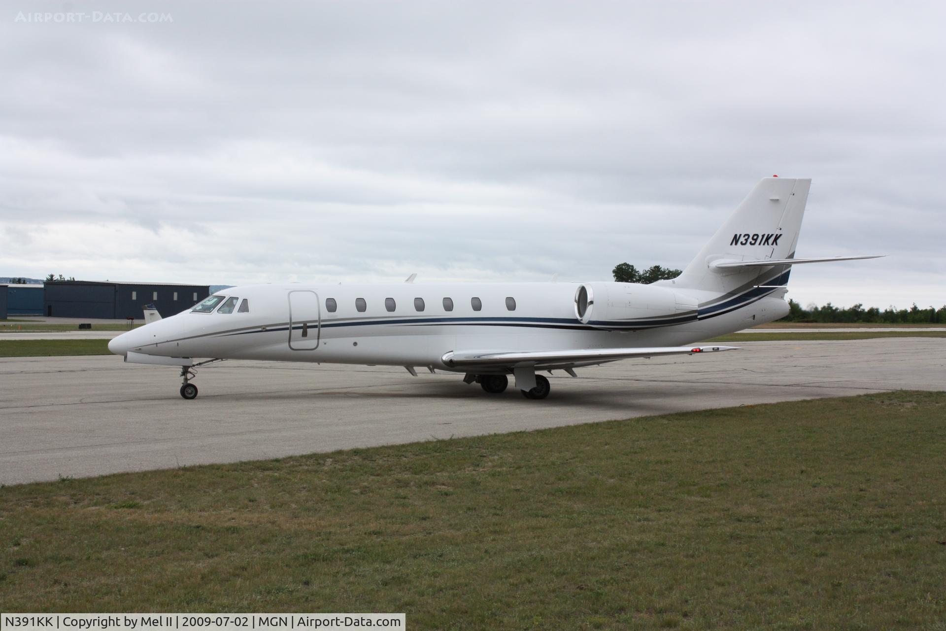 N391KK, 2006 Cessna 680 Citation Sovereign C/N 680-0074, Parked