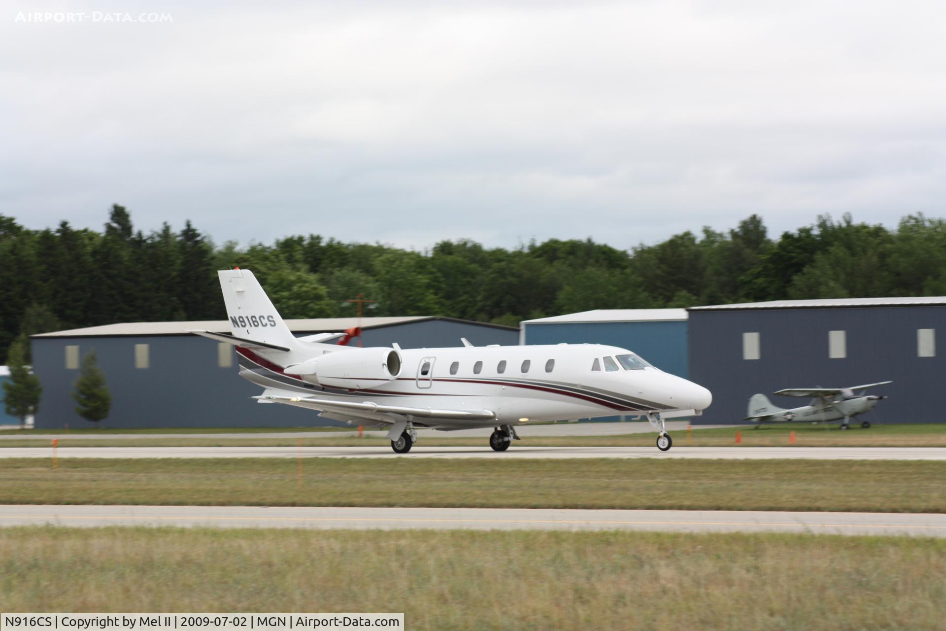 N916CS, 2006 Cessna 560XLS Citation Excel C/N 560-5625, Departing RWY 28