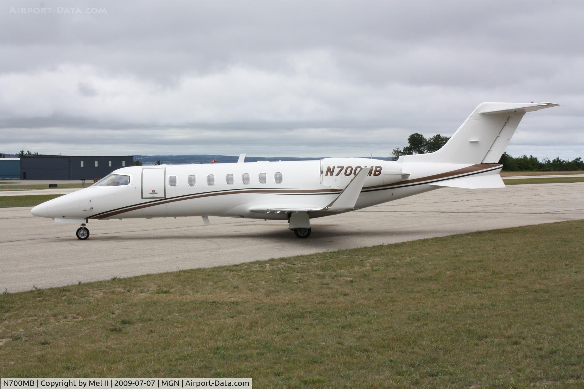 N700MB, 2008 Learjet Inc 45 C/N 2106, Parked