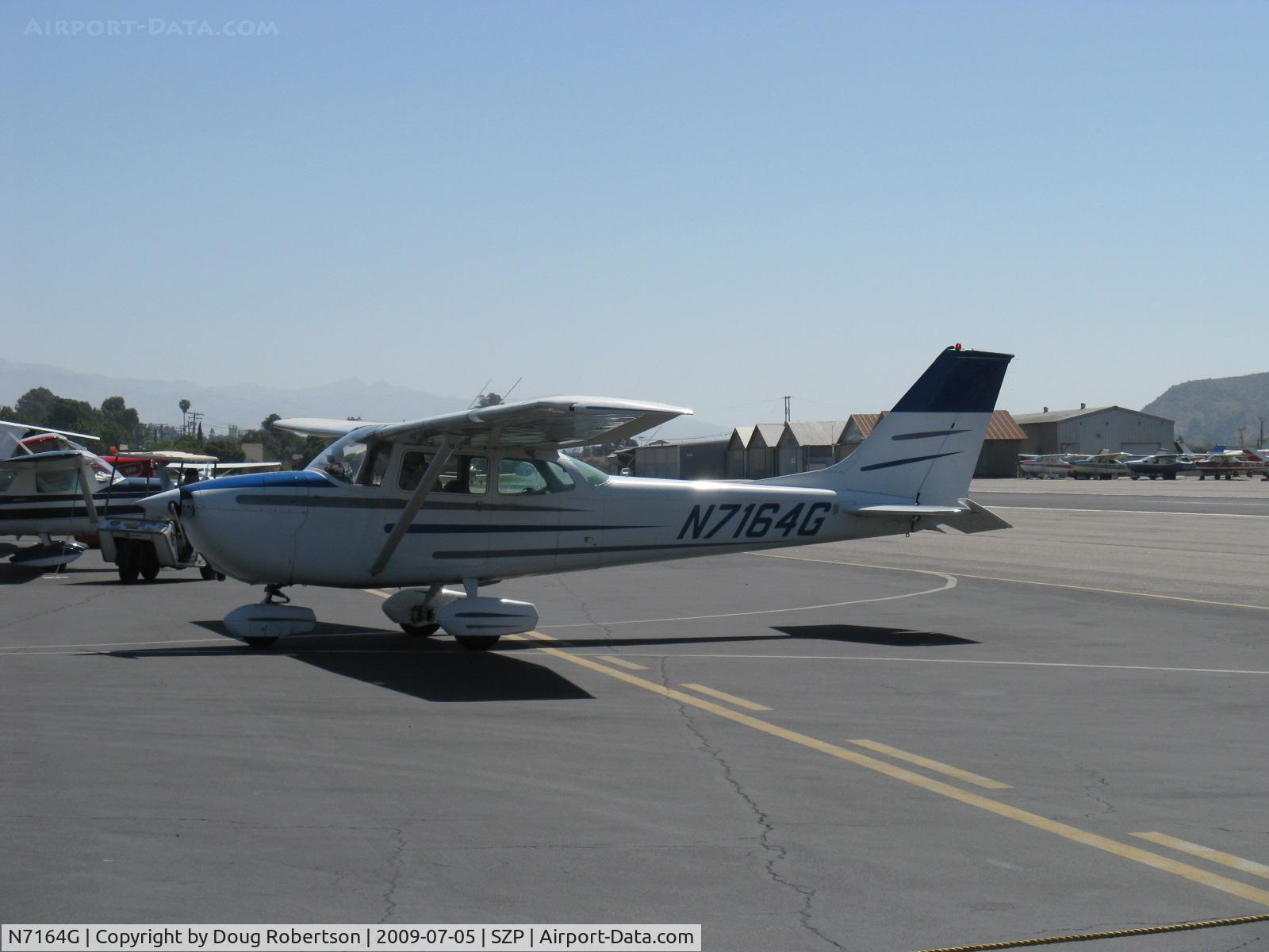 N7164G, 1969 Cessna 172K Skyhawk C/N 17258864, 1969 Cessna 172K, Lycoming O-320-E2D 150 Hp