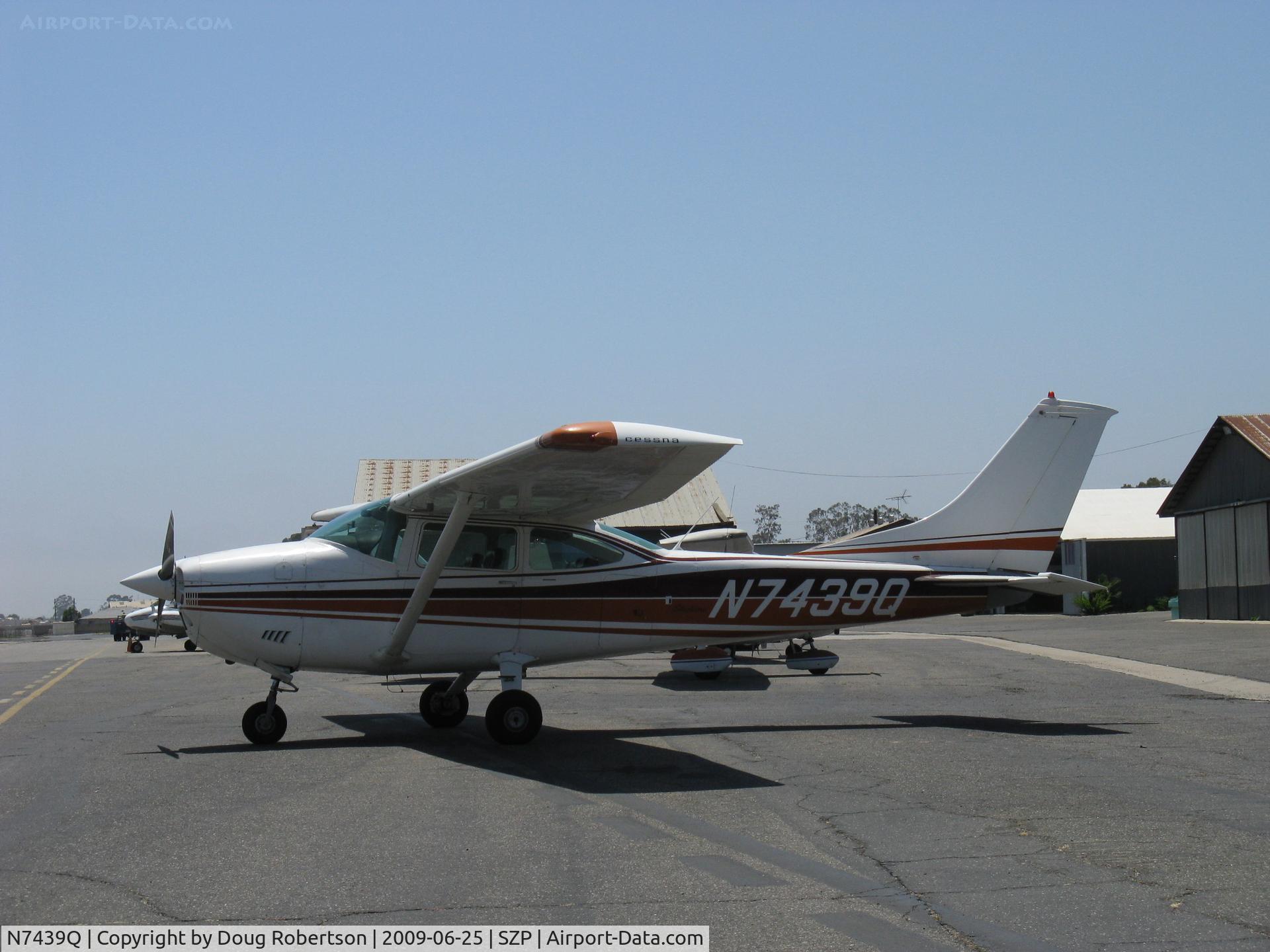 N7439Q, 1972 Cessna 182P Skylane C/N 18261079, 1972 Cessna 182P SKYLANE, Continental O-470-R 230 Hp