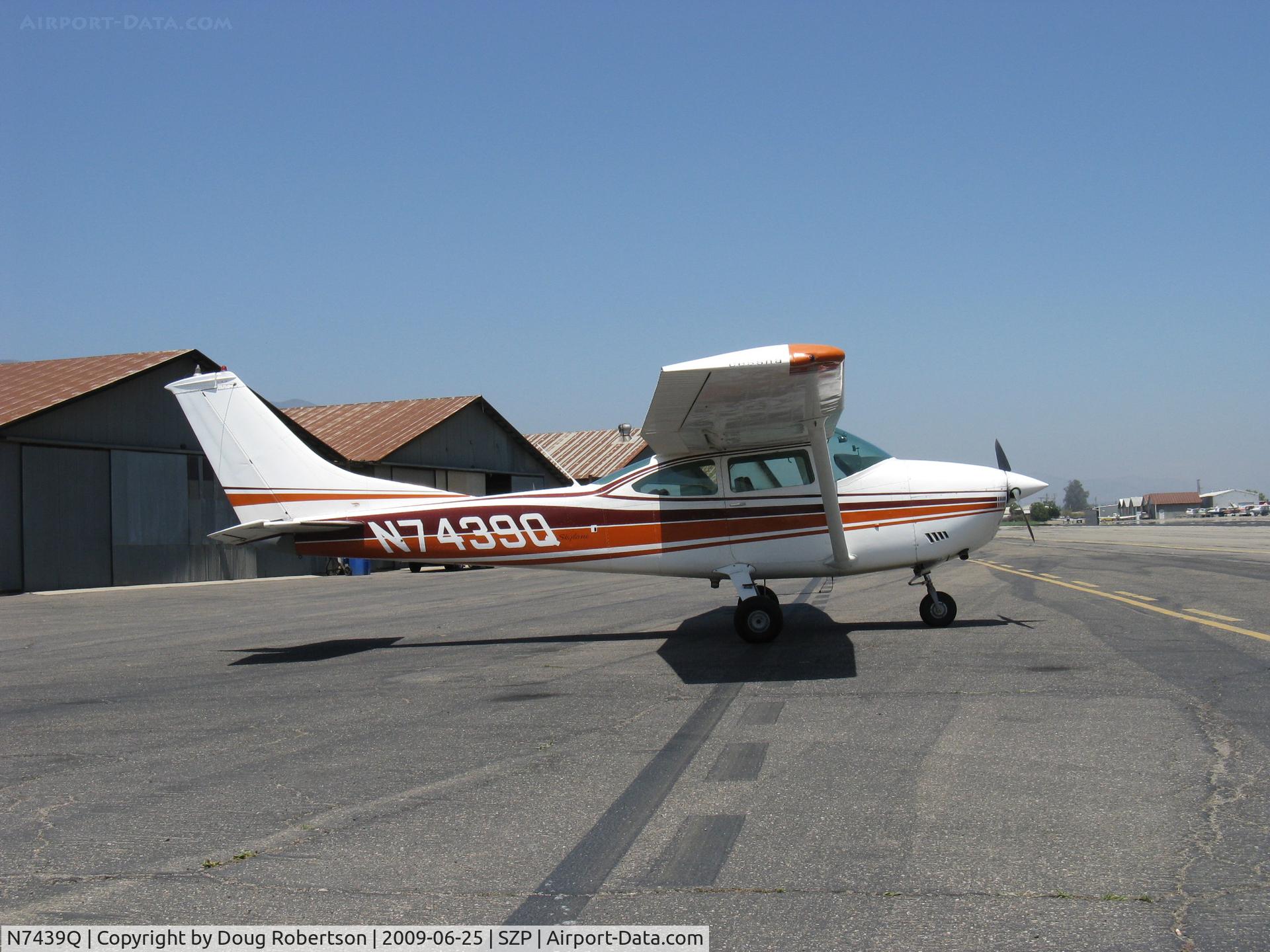 N7439Q, 1972 Cessna 182P Skylane C/N 18261079, 1972 Cessna 182P SKYLANE, Continental O-470-R 230 Hp
