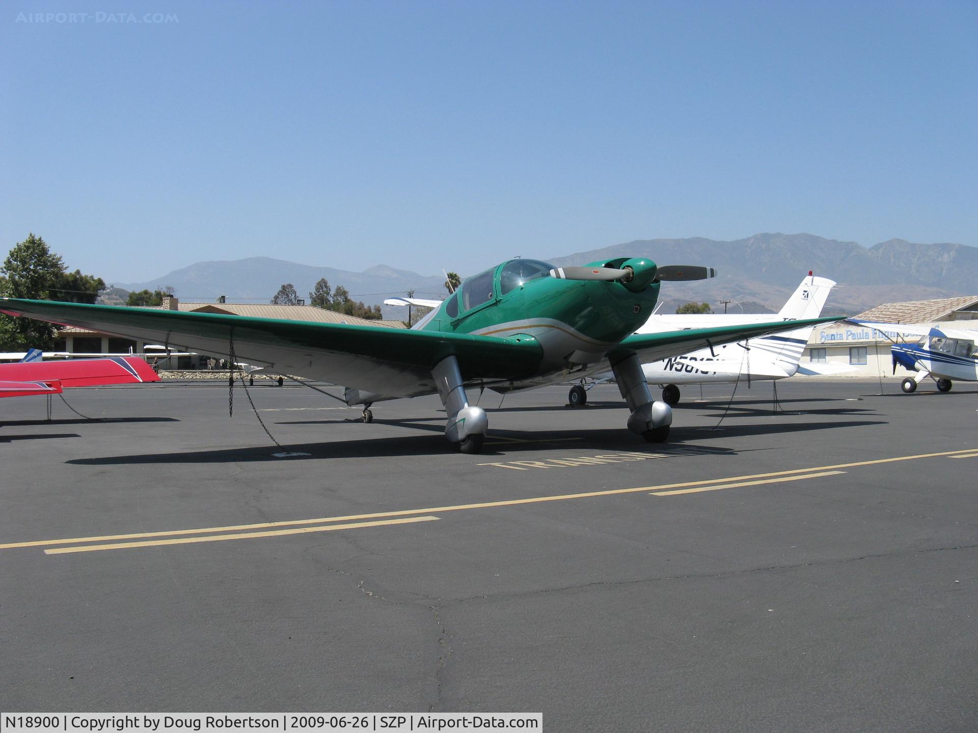 N18900, Ryan Aeronautical SCW-145 C/N 214, 1938 Ryan Aeronautical SC-W 145 SPORT COUPE, Continental E-185 225 Hp upgrade conversion from Warner 145 radial. Only 14 of these Sport Coupes were made.