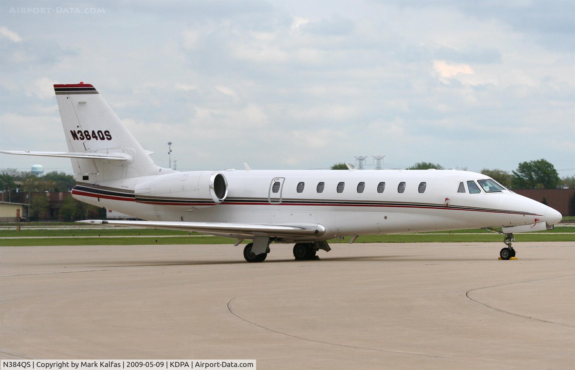 N384QS, 2006 Cessna 680 Citation Sovereign C/N 680-0110, Cessna 680 Citation Sovereign on the ramp KDPA