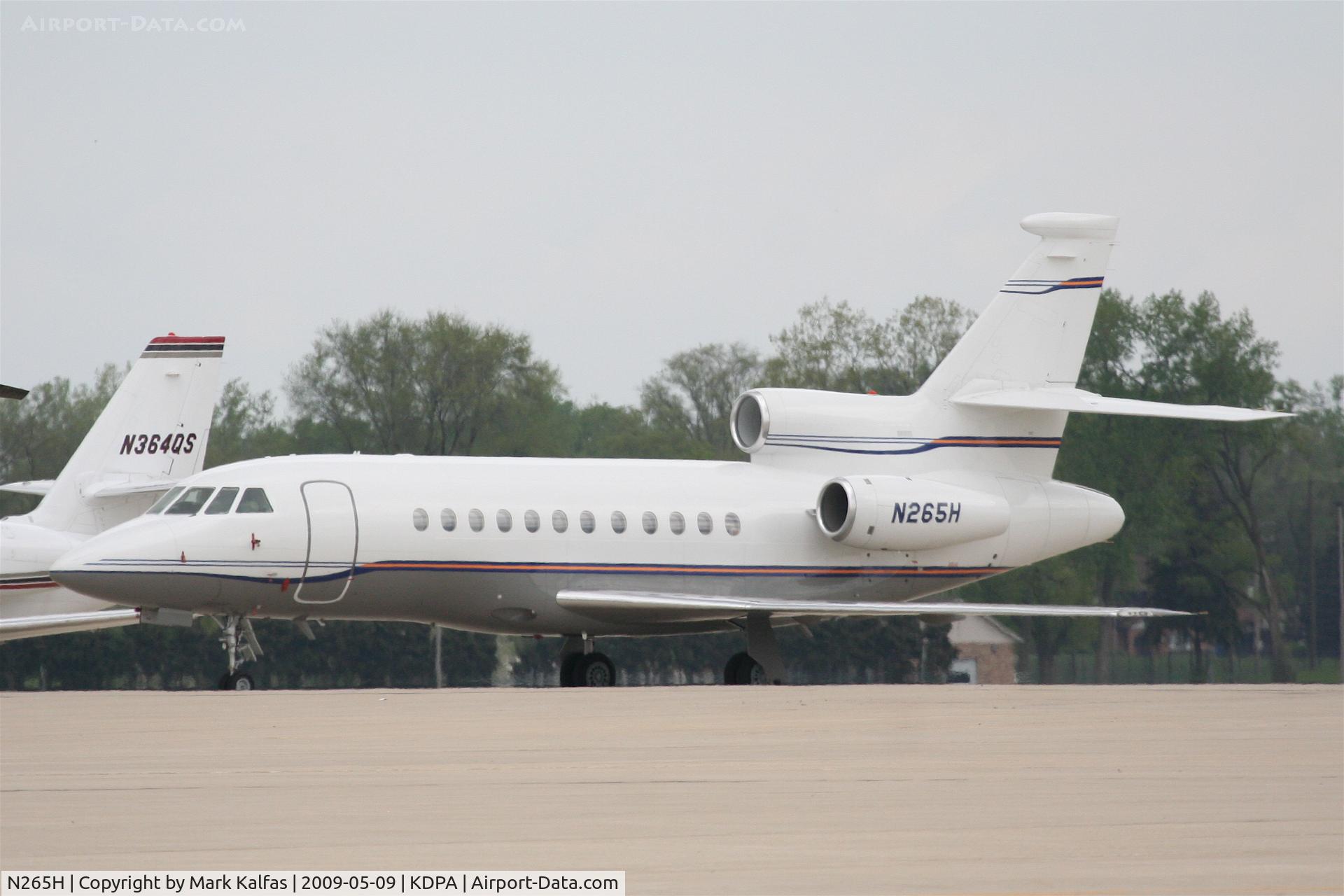 N265H, 2004 Dassault Falcon 900EX C/N 139, Falcon 900EXE,N265H on the Ramp KDPA
