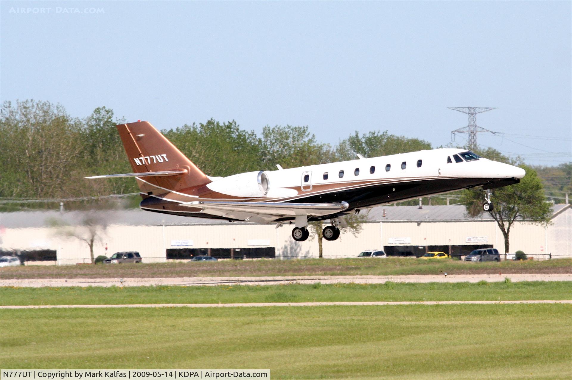 N777UT, 2005 Cessna 680 Citation Sovereign C/N 680-0048, Sho Deen Inc. Citation 680 Sovereign departs 20R KDPA for a quick trip to KRST