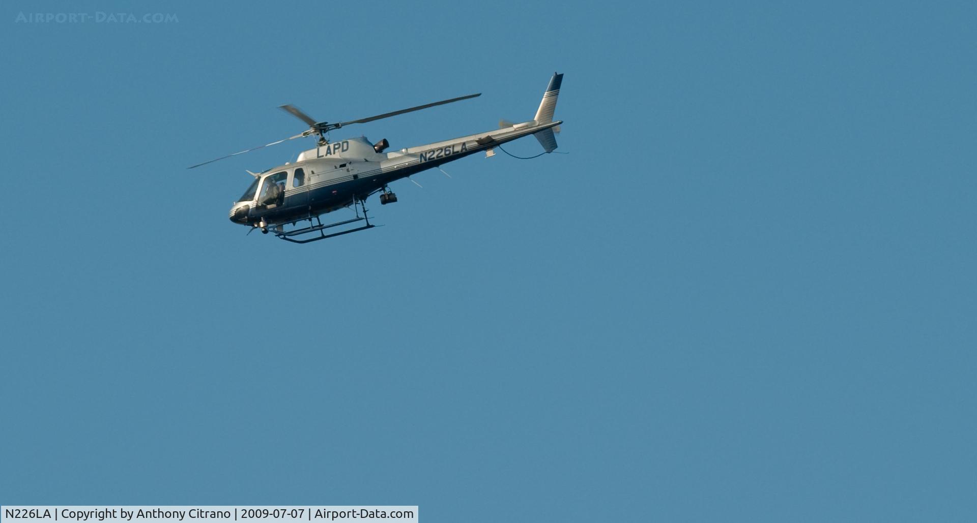 N226LA, 2000 Eurocopter AS-350B-2 Ecureuil C/N 3310, LAPD 