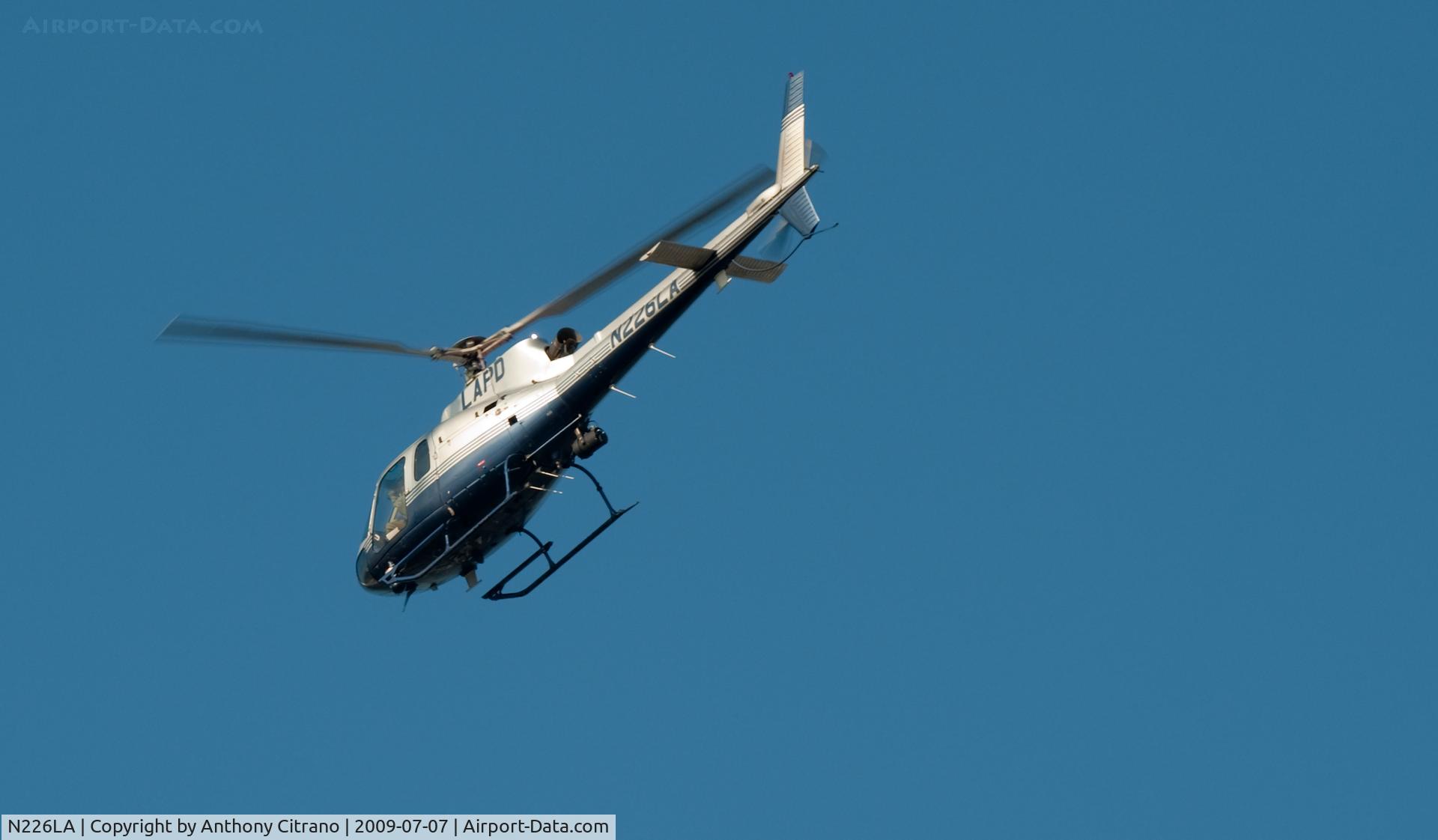 N226LA, 2000 Eurocopter AS-350B-2 Ecureuil C/N 3310, LAPD 