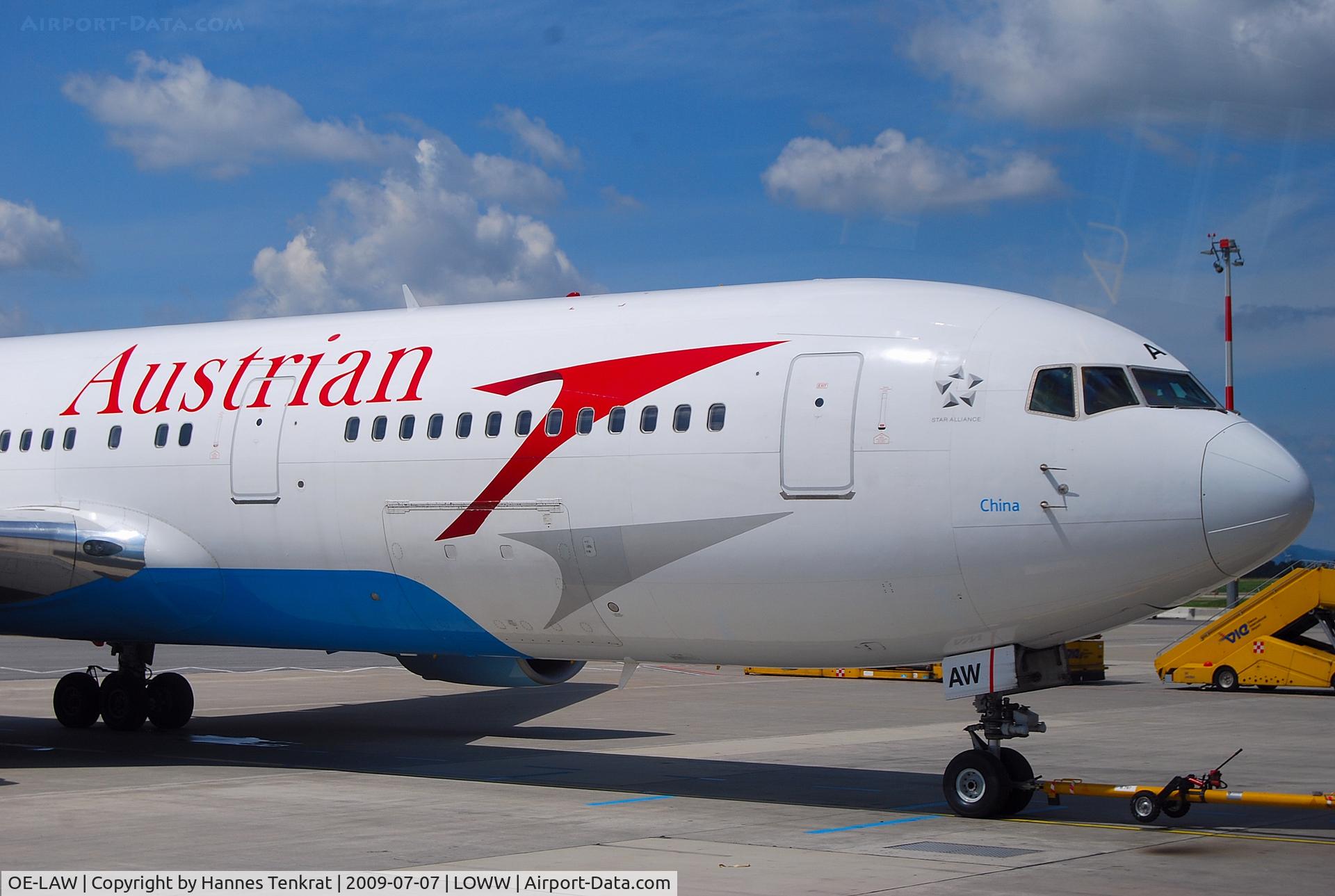 OE-LAW, 1992 Boeing 767-3Z9/ER C/N 26417, Austrian Airlines Boeing 767-300ER