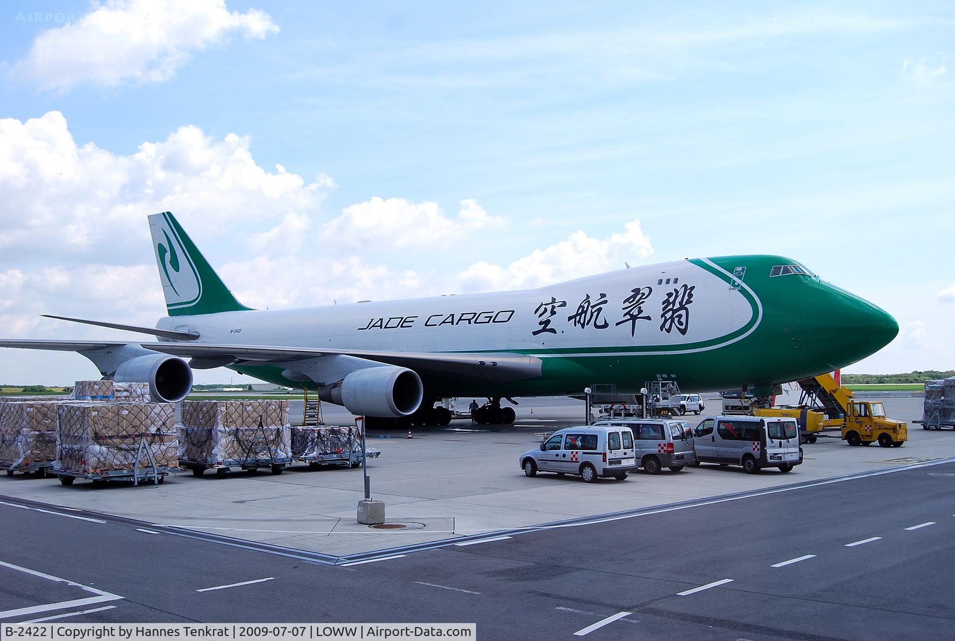 B-2422, 2007 Boeing 747-4EVF/ER/SCD C/N 35173, Jade Cargo Boeing 747-400F