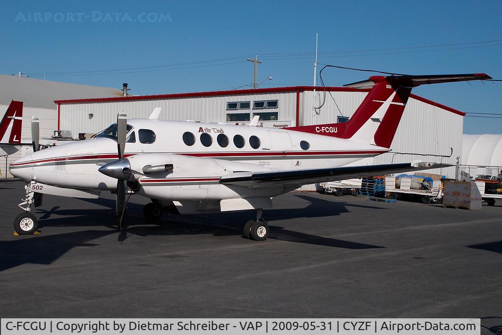 C-FCGU, 1988 Beech 200 Super King Air Catpass C/N BB-301, Air Tindi Becch 200 King Air