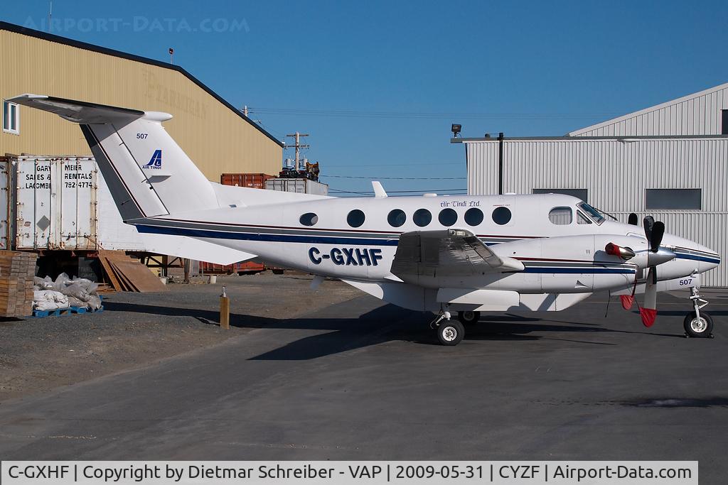 C-GXHF, 1989 Beech B200 King Air C/N BB-1343, Air Tindi Beech 200 King Air