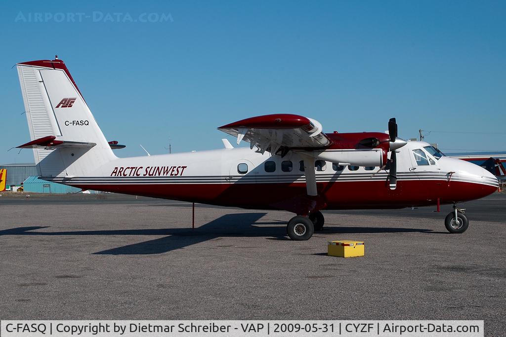 C-FASQ, 1967 De Havilland Canada DHC-6-100 Twin Otter C/N 78, Arctic Sunwest Dash 6 Twin Otter
