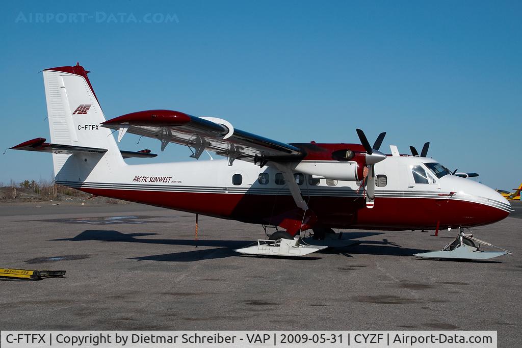 C-FTFX, 1971 De Havilland Canada DHC-6-300 Twin Otter C/N 340, Arctic Sunwest Dash 6 Twin Otter