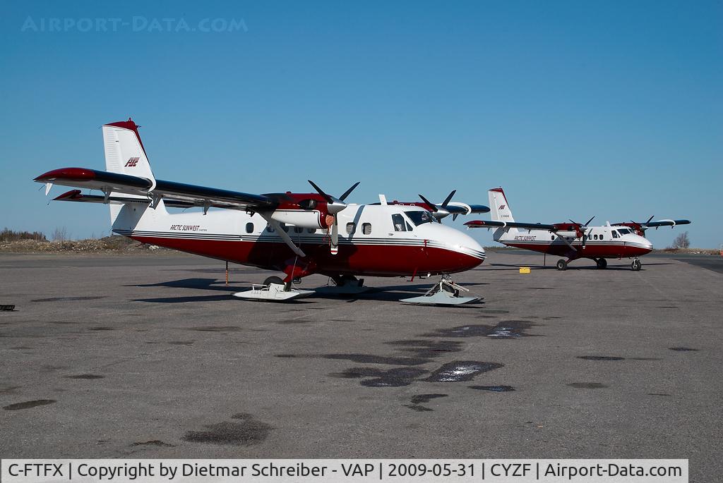 C-FTFX, 1971 De Havilland Canada DHC-6-300 Twin Otter C/N 340, Arctic Sunwest Dash 6 Twin Otter