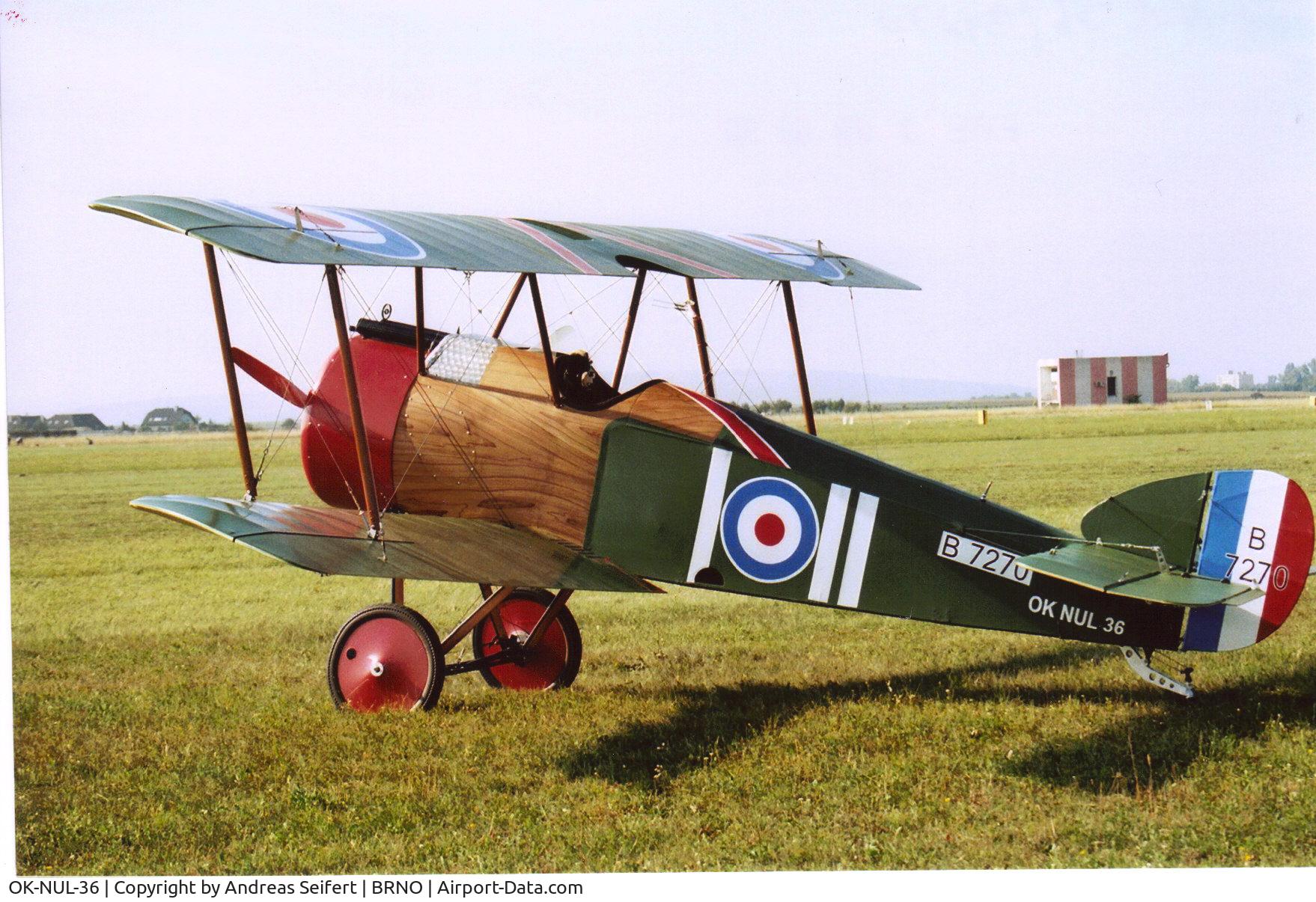 OK-NUL-36, Sopwith F.1 Camel Replica C/N B7270, Brno CIAF 2008