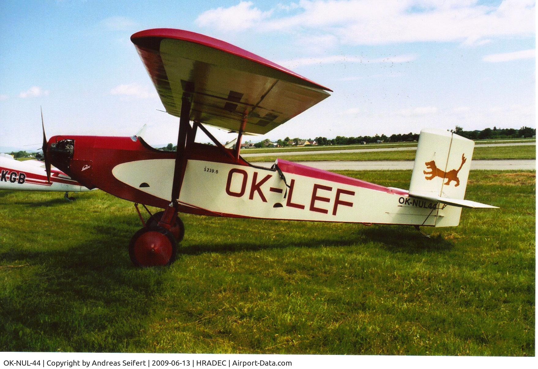 OK-NUL-44, 2009 Letov S.329 Replica C/N 329.6, Hradec-Kralove 13.6.2009