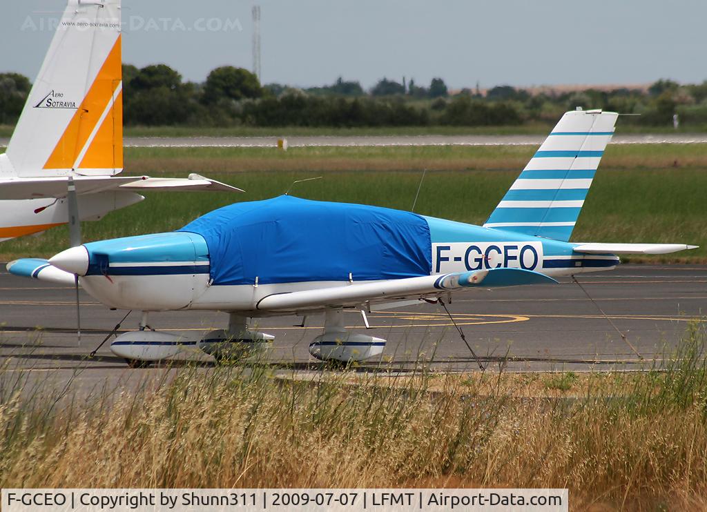 F-GCEO, Socata TB-9 Tampico C/N 120, Parked at the General Aviation area...