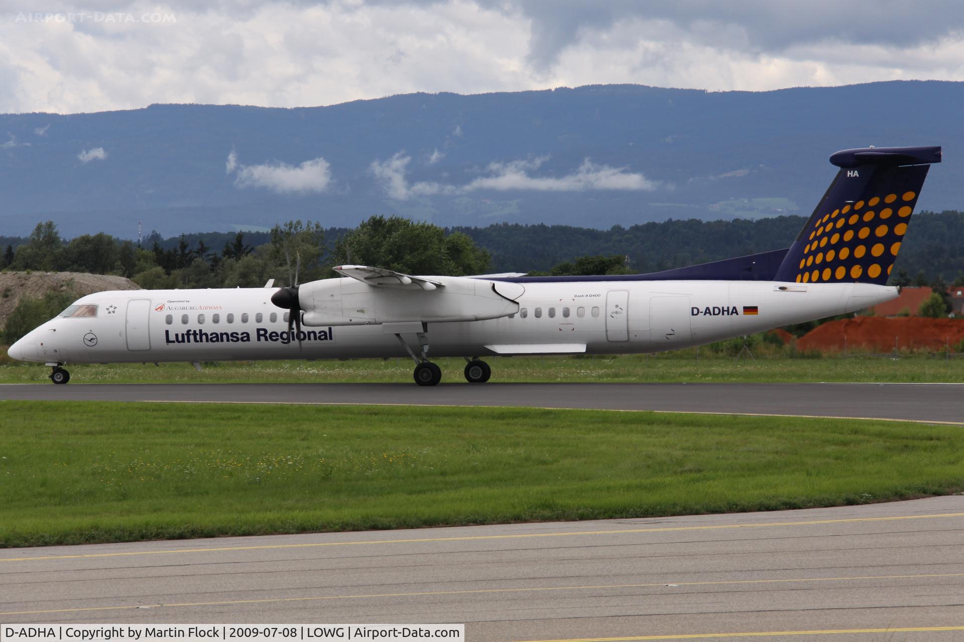 D-ADHA, 2000 De Havilland Canada DHC-8-402Q Dash 8 C/N 4028, .