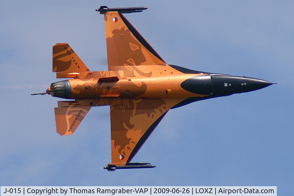 J-015, 1991 Fokker F-16A Fighting Falcon C/N 6D-171, Netherlands - Air Force General Dynamics F16