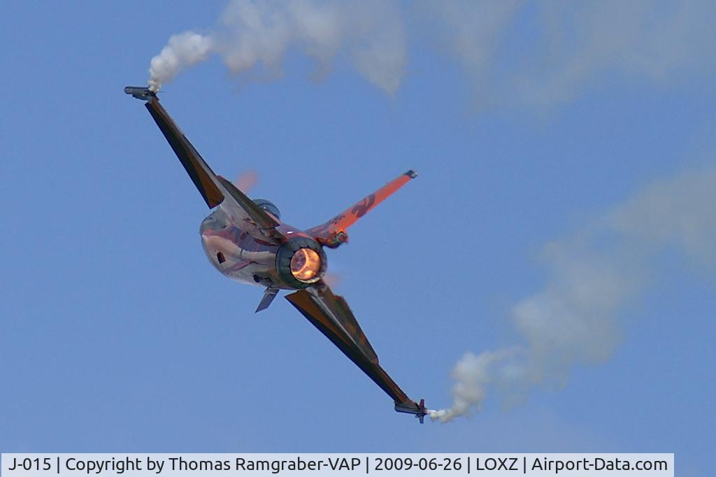 J-015, 1991 Fokker F-16A Fighting Falcon C/N 6D-171, Netherlands - Air Force General Dynamics F16