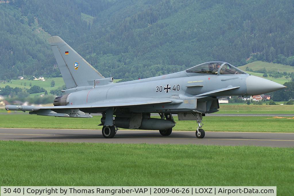 30 40, 2007 Eurofighter EF-2000 Typhoon S C/N GS026, Germany - Air Force Eurofighter Typhoon