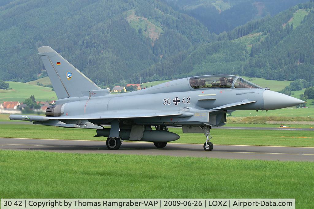 30 42, Eurofighter EF-2000 Typhoon T C/N GT015, Germany - Air Force Eurofighter Typhoon